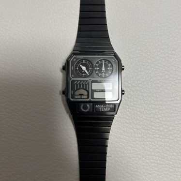 CITIZEN ANA-DIGI-TEMPFRED PERRY デジアナ 腕時計 フレッドペリーがシチズンの名作ウォッチ「ANA-DIGI TEMP」を