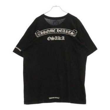入手困難◆送料込♪【CHROME HEARTS】NECK SCROLL L/S TEE CHROME HEARTS クロムハーツ Old English L/S Tee オールド