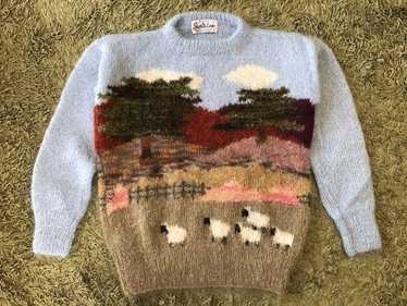 トップス Susie Lee Hand Knitted Vintage Susie Lee Sheep Mohair Knit Sweater – Recess