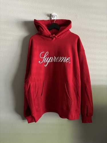 Supreme　Raised Script Hooded Sweatshirt Raised Script Hooded Sweatshirt – Supreme