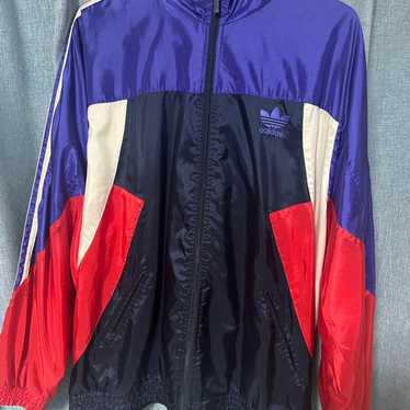 Adidas track jacket red/black - Gem