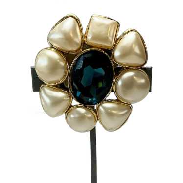 Vintage chanel gripoix flower - Gem