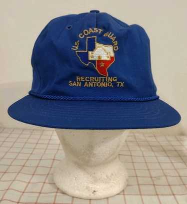 U.S. COAST GUARDヴィンテージ キャップ　USA製　80s S80 - Vintage U.S. Coast Guard 1915 Cap - Relaxed Cotton