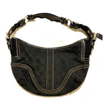 バッグ Coach Small Soho Leather Shoulder Bag COACH Soho Regenerative Leather Shoulder Flap Bag | Dillard's
