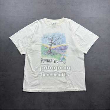 Heronpatagonia Beneficial T’s Print Vintage/Rare!] Patagonia Beneficial T's Print T-Shirt WH