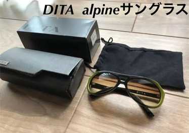 よっちゃん専用　DITA アルパイン Alpine 7500A サングラス DITA ディータ ALPINE アルパイン サングラス ブラウン - メルカリ