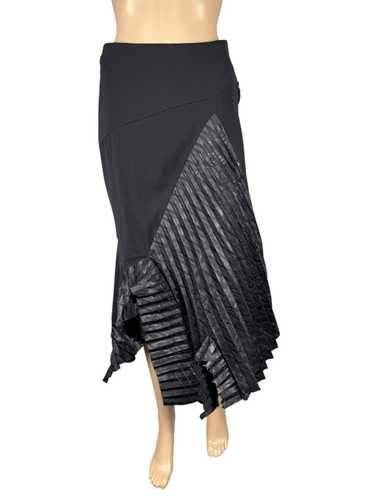 スカート Marithe + Francois Girbaud W STRING PLEATS SKIRT black MARITHÉ & FRANÇOIS GIRBAUD Pleated Skirt - Size S