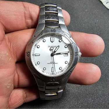 PULSAR（by SEIKO） Seiko Pulsar Watch V732-X155 - Gem