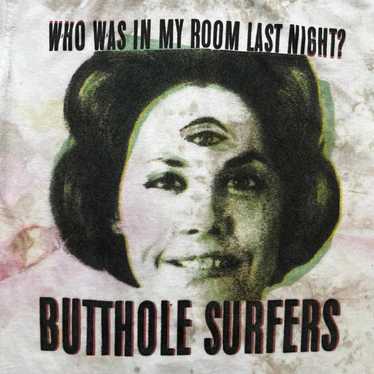 BUTTHOLE SURFERS Tシャツ　Black rubberwear Butthole surfers t - Gem