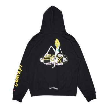 【Chrome Hearts × Matty Boy】ダブルフード チョンパー hoodie Chrome Hearts Matty Boy Double Hood Chomper Hoodie Black