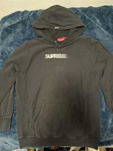Supreme Motion Logo Hooded Sweatshirt 灰 Supreme Motion Logo Hoodie | Grey | FARFETCH