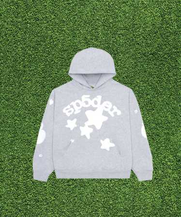 スケートボード Sp5der Spider worldwide set-gray Sp5der VVS Hoodie Heather Grey Men's - SS25 - US