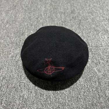 帽子 vivienne westwood studded check beret 帽子 vivienne westwood studded check beret Vivienne Westwood