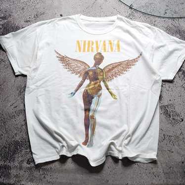 NIRVANA IN UTERO Tシャツ XL Nirvana in utero shirt - Gem