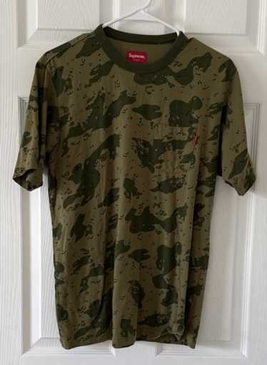 Tシャツ・カットソー Supreme FW16 Camo Waffle Thermal WOODLAND CAMO Size LARGE Supreme Camo Waffle Thermal (FW16)