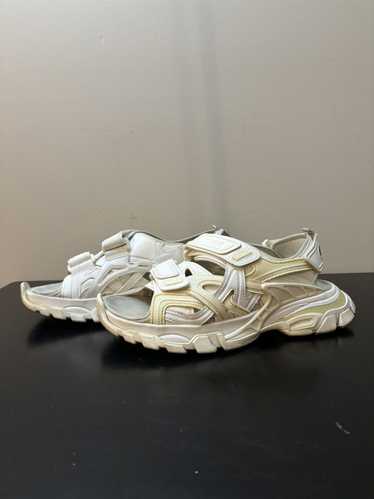 【ほぼ未使用】 BALENCIAGA Track Slide ミュールサンダル BALENCIAGA Track Slide ミュールサンダル 41 - メルカリ