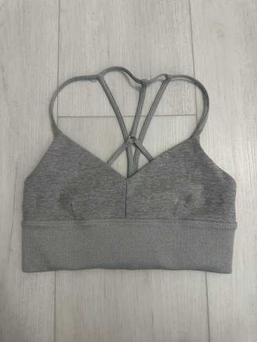alo yoga Lavish Bra & レギンス　ヨガウェア Lavish Bra - Gravel/Gravel Glossy | ALO