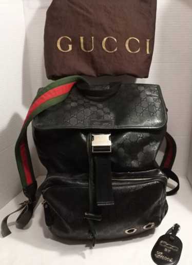 Gucci 500 BY Gucci ブラックバックパック Gucci 500 backpack - Gem