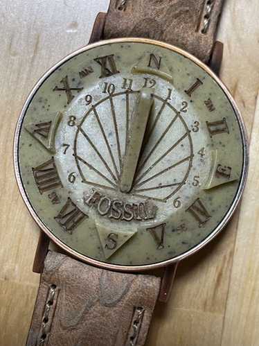 Fossil Sundial Watch Vintage Collectible Wristwatch W… - Gem