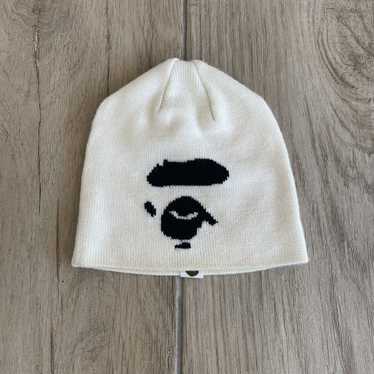 BAPE 白ビーニー Bape bathing ape beanie - Gem