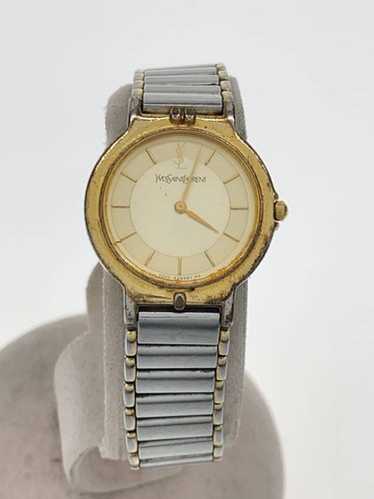 Yves Saint Laurent アナログ時計 Z2200 新品電池交換済み】Yves Saint Laurent アナログ腕時計 - メルカリ