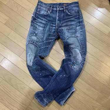 パンツ KAPITAL KOUNTRY REDUX ASHBURY DYE Katsuragi High Waist Pants (ASHBURY DYED) | Kapital | Epitome
