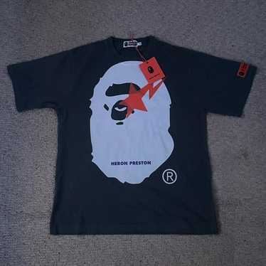 Bape X Heron Preston Tee - Gem