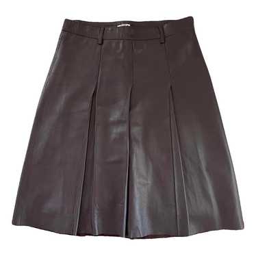 Miu miu skirt leather - Gem