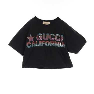 Tシャツ・カットソー Gucci Short Sleeve T-Shirt Children's embroidered cotton T-shirt in white | GUCCI® US