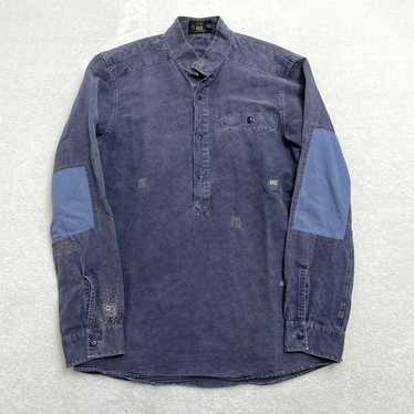 RRL　ダブルアールエル Indigo Patchwork Camp Shirt RRL Indigo Patchwork Camp Shirt - Indigo Patchwork | SON OF