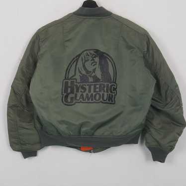 ジャケット・アウター HYSTERIC GLAMOUR MA-1 flight bomber JKT Hysteric Glamour Patched Ma-1 Bomber | neverlandsupply