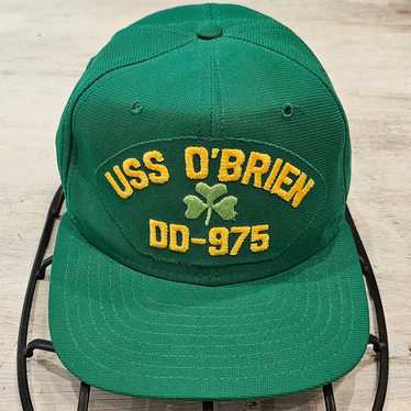 貴重60s〜80s USA製ニューエラ　USS BOXER LHD 4 キャップ USS Boxer LHD-4 Ships Ball Caps