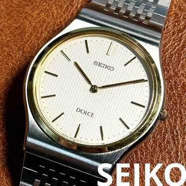 SEIKO Dolce ドルチェ 腕時計 8N40-6000 SEIKO - ドルチェ8N40-6000 SACG001 青針 ローマン文字盤の通販