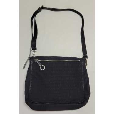 【archive】90s 2tone leather shoulder Bag Vintage 90's Archive Black Leather Shoulder Bag with Sequins