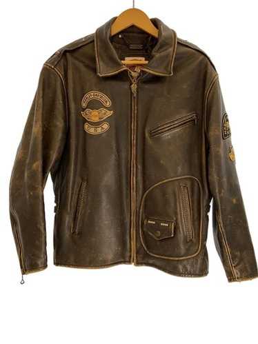 Schott　642 Schott 642 Single Riders Jacket Leather Steerhide Mens Black