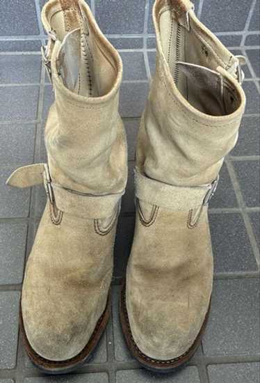 新品に近いREDWINGスエードエンジニアブーツ、8268 US9D 27センチ Red wing boots 8268 - Gem