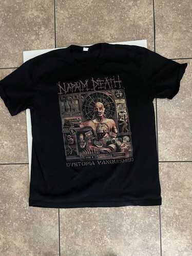 napalm death SxOxB uk&european tour tシャツ Napalm Death (ナパーム・デス) x SxOxB (エス・オー・ビー) UK