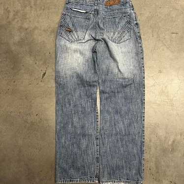 USA 古着 akademiks BAGGY ワイド B系 Y2K デニムパンツ 00s AKADEMIKS 極太 ワイド バギー デニム 40 B系Y2K - メルカリ