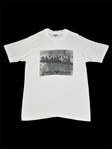 【80s BRUCE WEBER 】emporioarmani ロンT VTG 1989 Emporio Armani Norman Watson Shirt Model Single