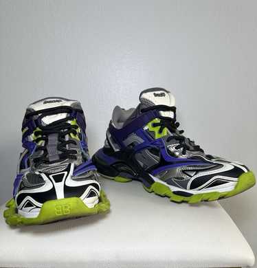 BALENCIAGA Track Sneakers ダークブルー Balenciaga Track Womens Sneakers Size 37/ US 7 in Faded
