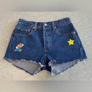 Levi's 501 Super Mario Shorts - Gem