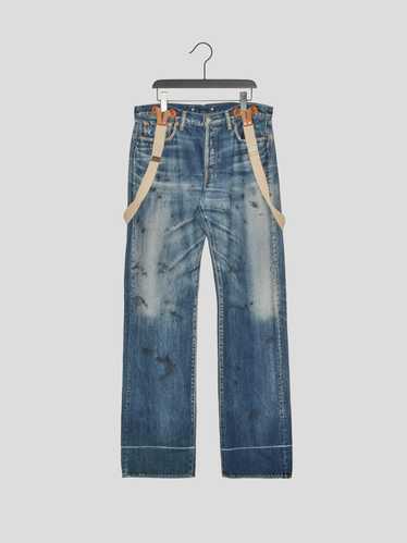 Yohji x Spotted Horse Denim Cargo Pants Yohji Yamamoto pour