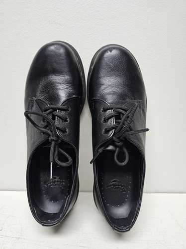 靴 Dr. Martens 3hole leather shoes uk5 y2k Vtg Dr. Martens Platform Shoe Monk Strap Oxford 3A78 BLACK