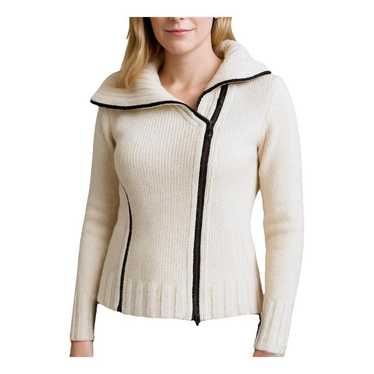 トップス archive ann demeulemeester cardigan ANN DEMEULEMEESTER - SS06 Cashmere cropped cardigan with