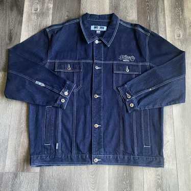 SouthPole 90's サウスポール ビンテージ スタジャン 肉厚 XL 90〜00年代 SOUTHPOLE サウスポール グラデーション ロゴ刺繍