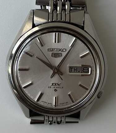 SEIKO 5 DX 25石 自動巻き men's Seiko 5 Sports Men's Black Watch - SNZF15J2 for sale online