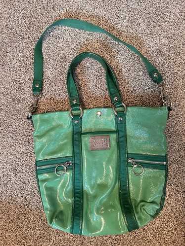 Y2K Japanese coach コーチ　bag ハンドバッグ　green Y2K Japanese coach コーチ bag ハンドバッグ green