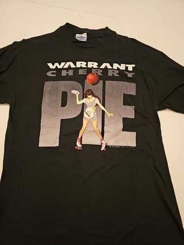 WARRANT CHERRY PIE ヴィンテージTシャツ Vintage 90s Warrant Cherry Pie World Tour 90 - 91 T Shirt