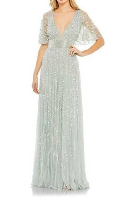【Mac Duggal】ゴールドストラップのプリーツメタリックガウン Women's Mac Duggal Dresses - up to −56% | Stylight