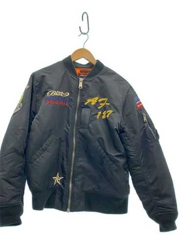 Schott flight jacket/l/nylon/brd/plain - Gem
